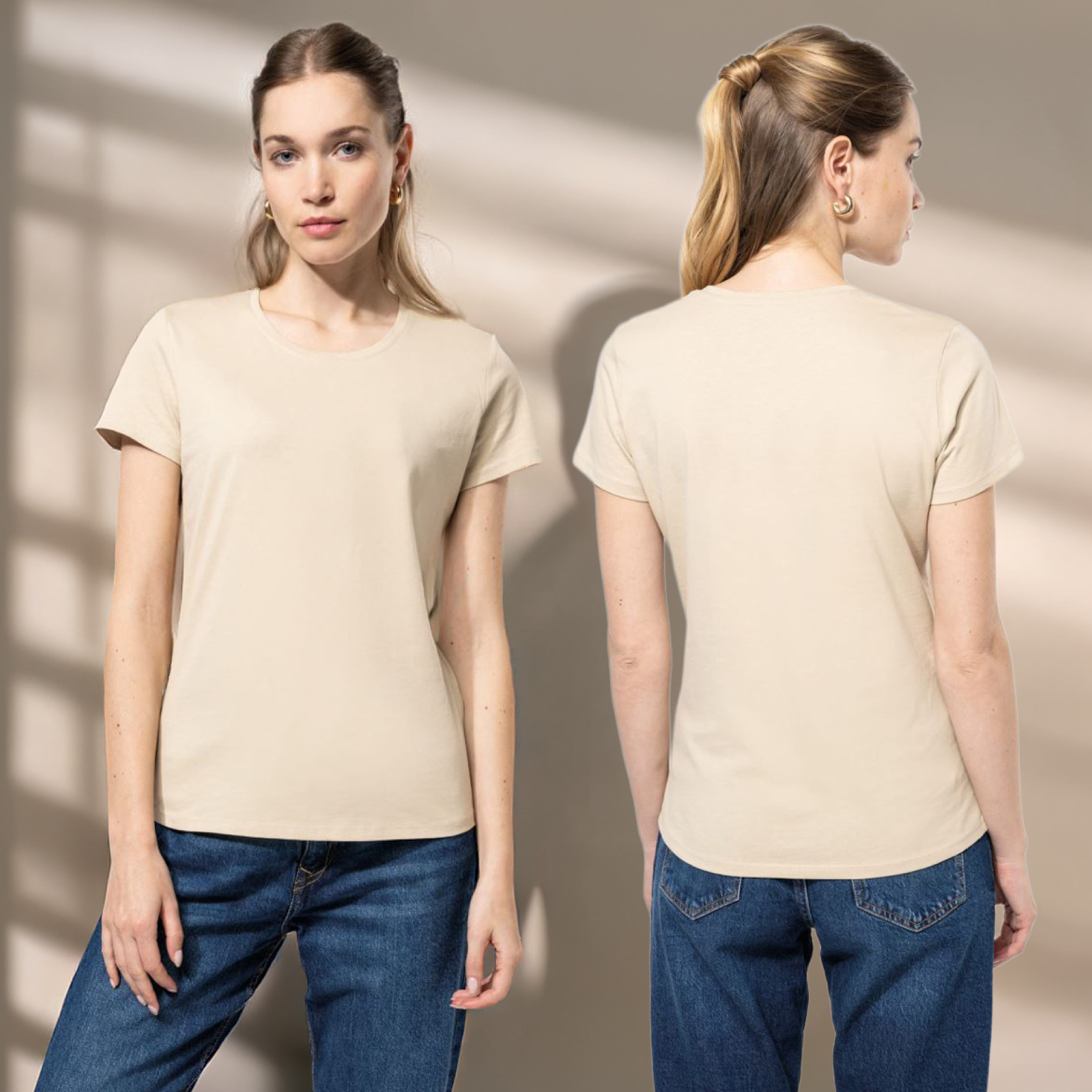 Kariban Damen T-Shirt kurzarm