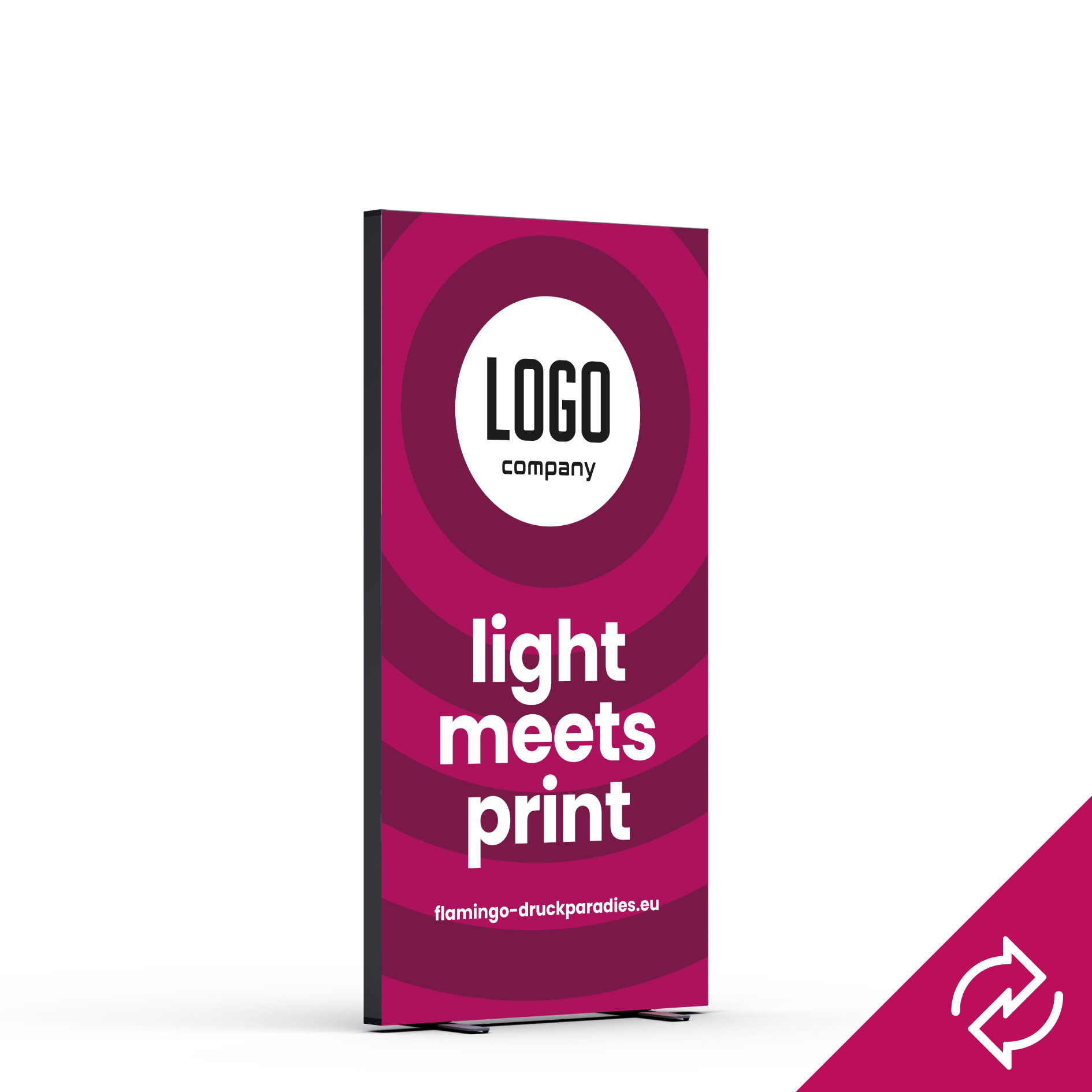 LEDUP BLACK | Mobiles LED-Leuchtdisplay
