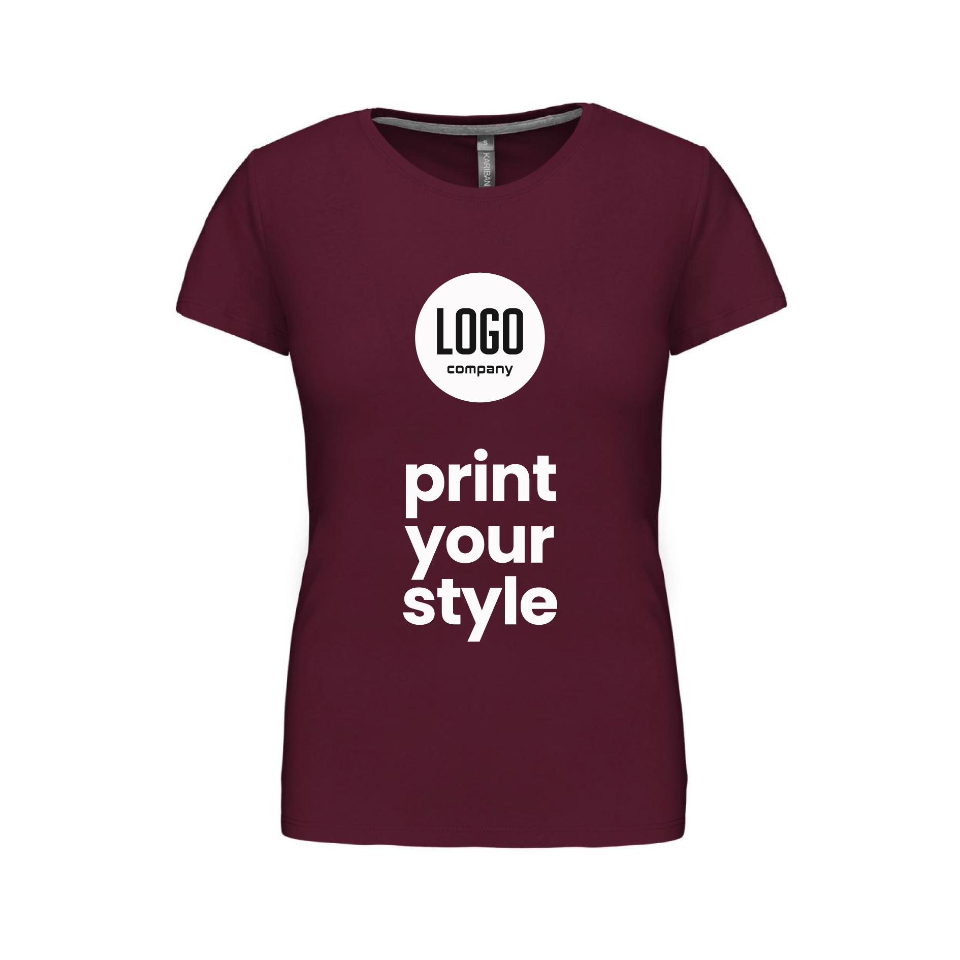 Kariban Damen T-Shirt kurzarm