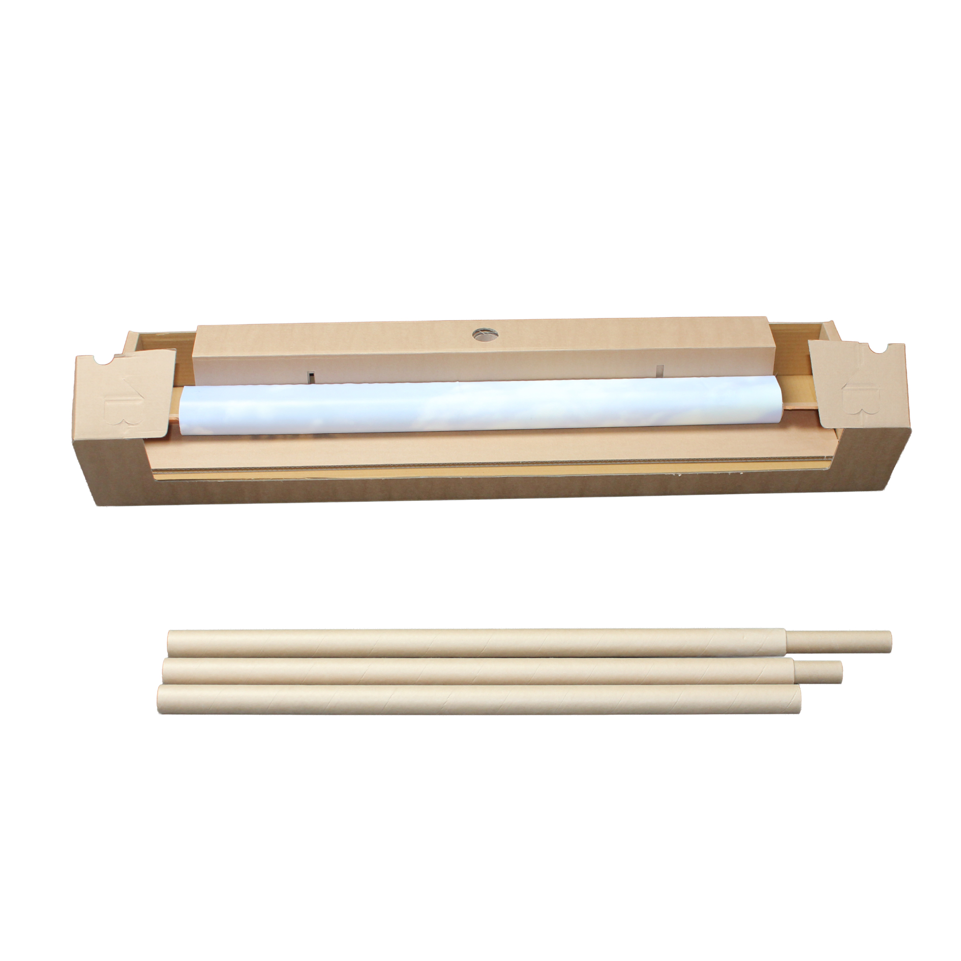 Roll-Up aus Karton 80x200cm