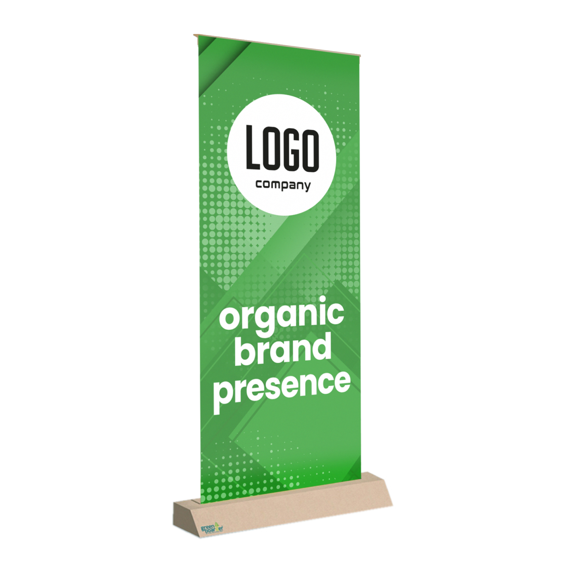 Roll-Up aus Karton 80x200cm