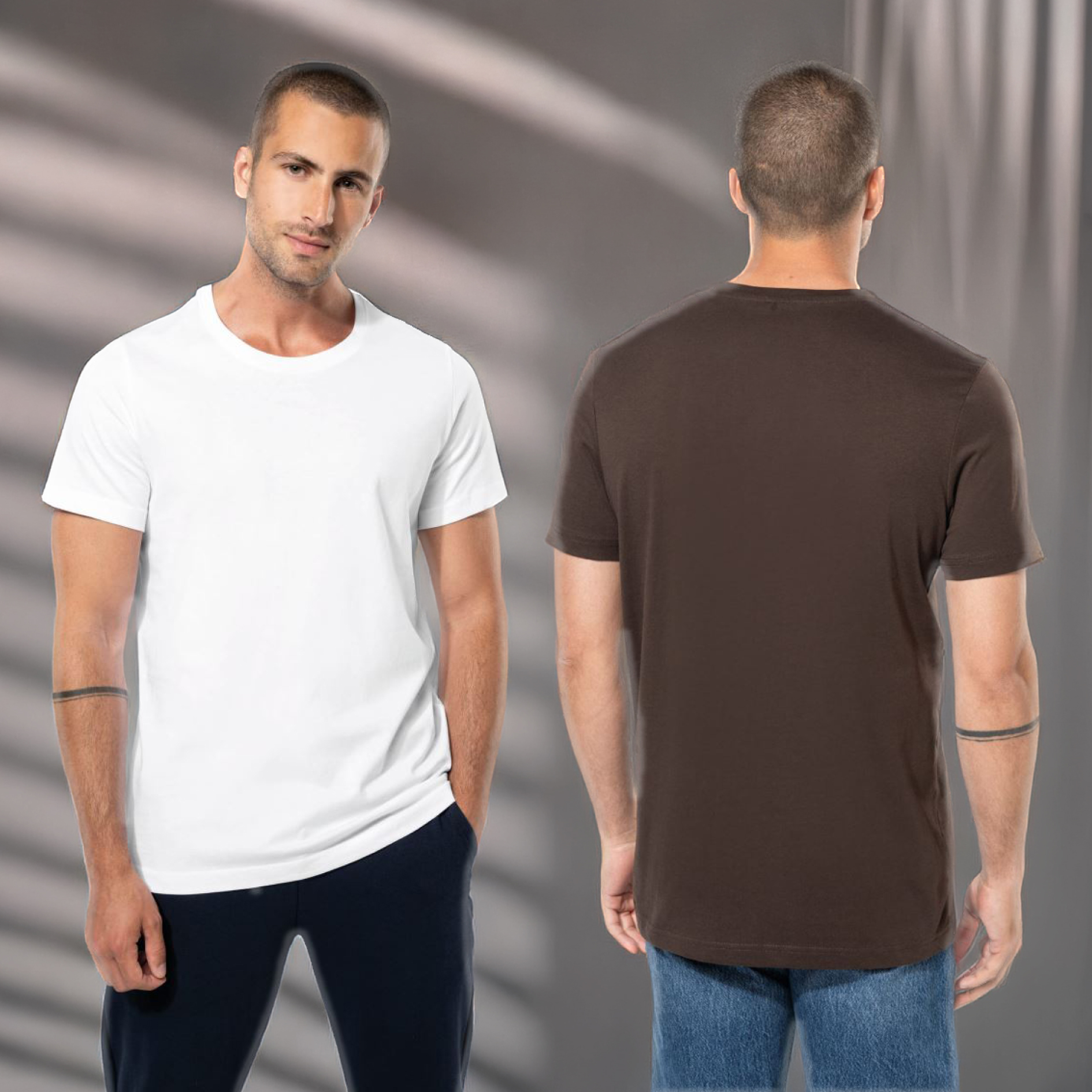 Kariban Herren T-Shirt kurzarm