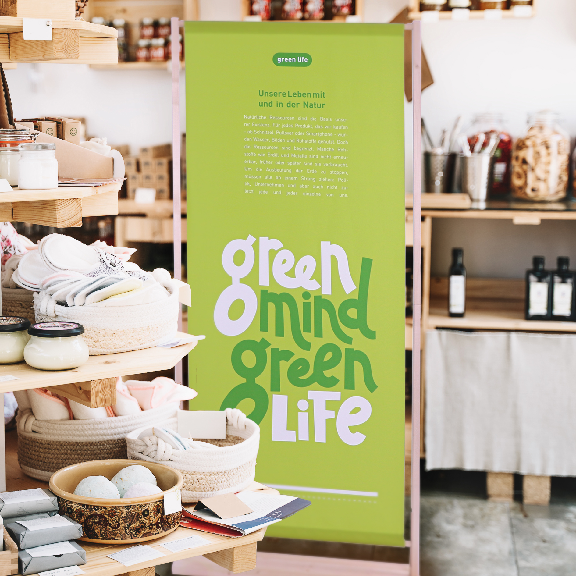 WoodBoarder Display aus Holz